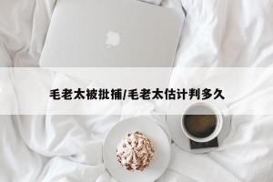 毛老太被批捕/毛老太估计判多久